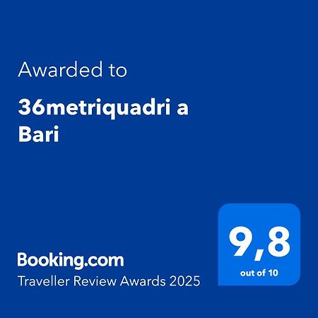 Appartamento "36Metriquadri" A Bari Esterno foto